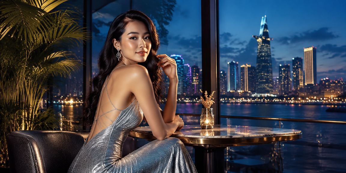 Người dùng tại TP. Hồ Chí Minh kiểm tra kết quả Jackpot trên điện thoại bên ly cà phê buổi sáng